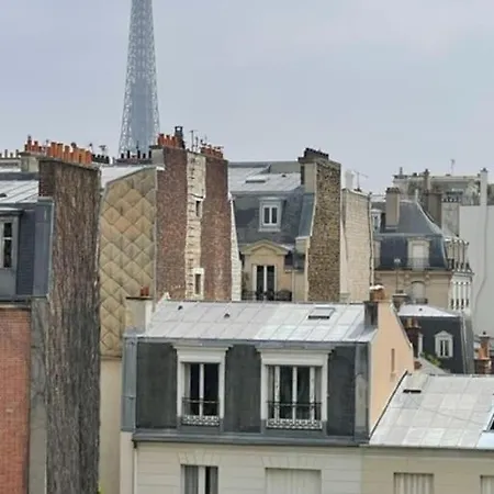 Appartamento Calme Avec Vue Toits De Et Tour Eiffel