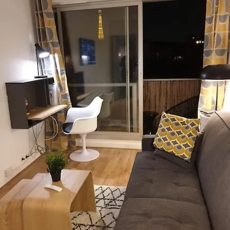 Appartamento Calme Avec Vue Toits De Et Tour Eiffel Parigi